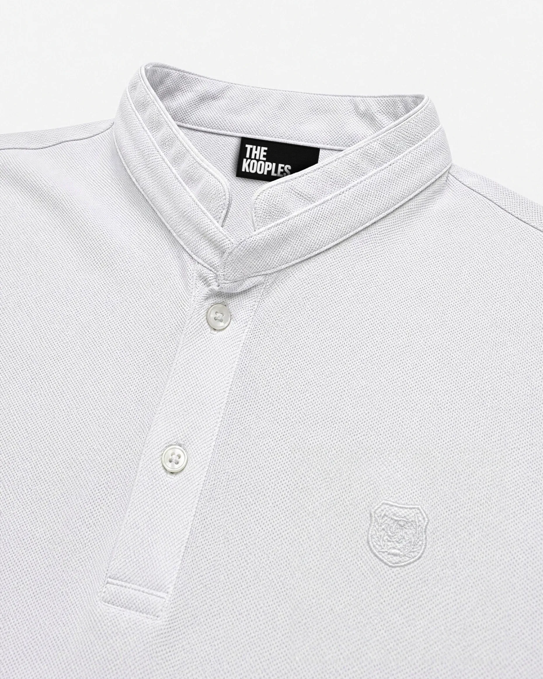 Polo col officier blanc
