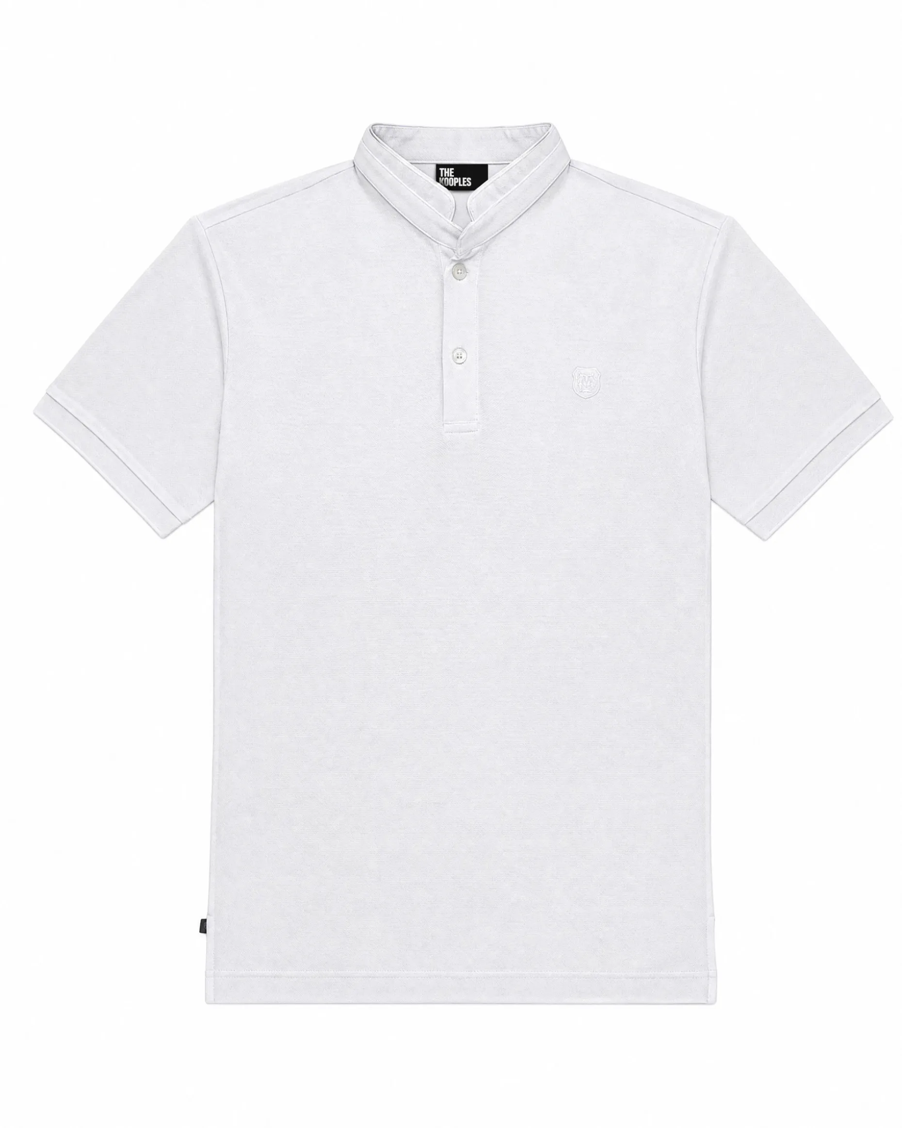 Polo col officier blanc