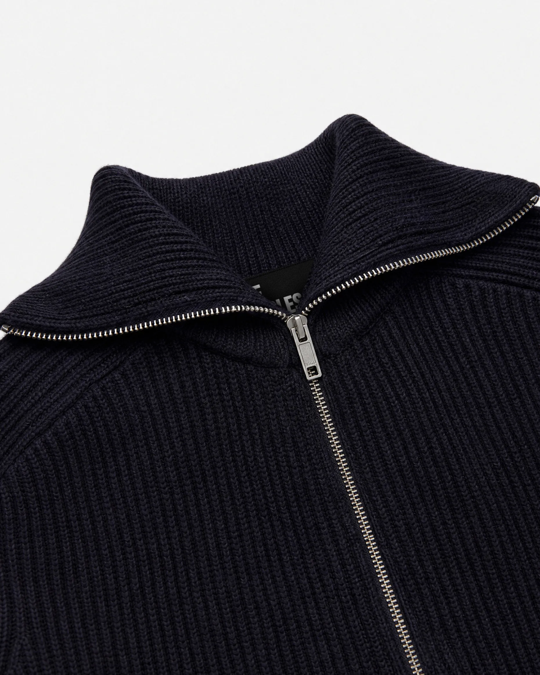 Pull col camionneur en laine marine