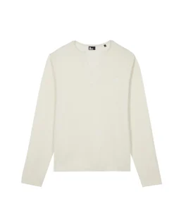 Pull col tunisien beige