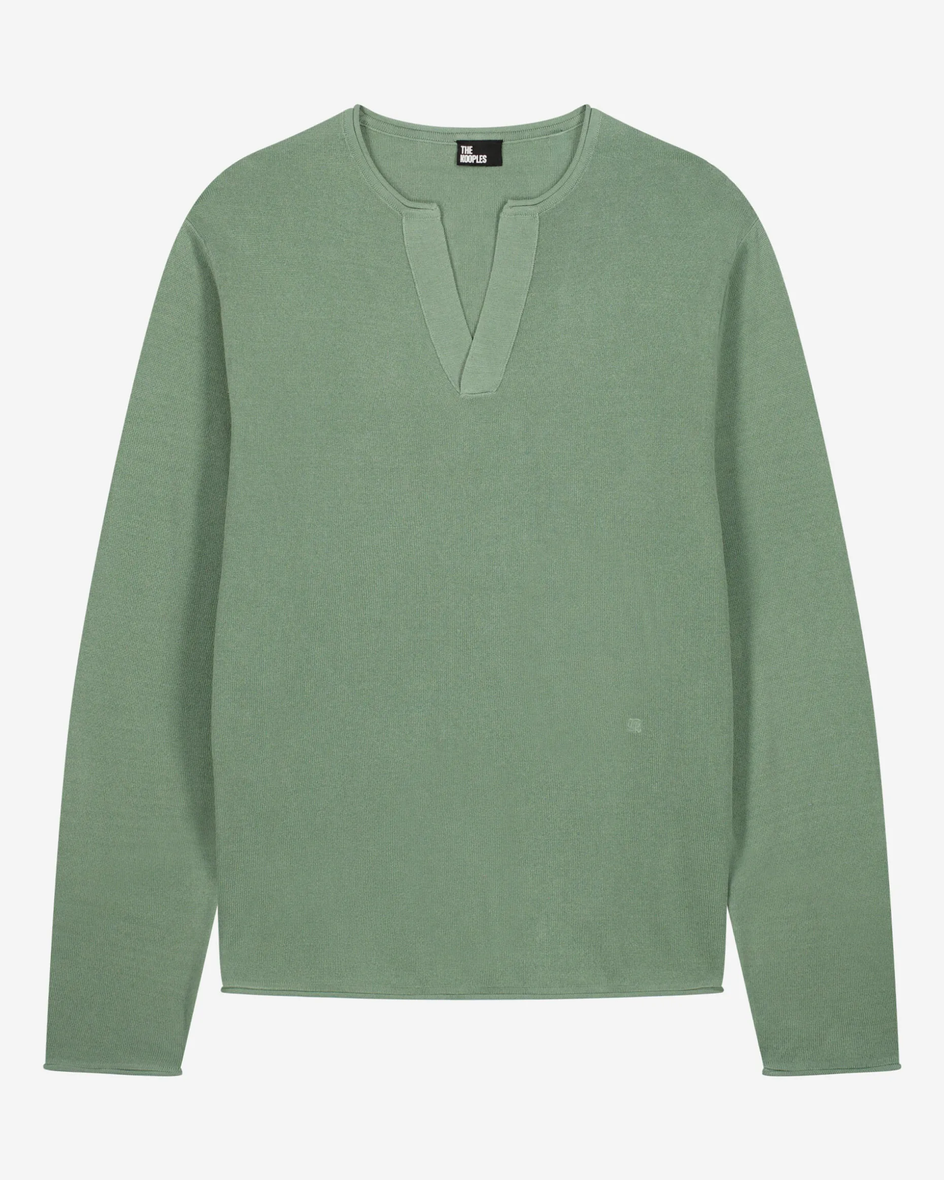 Pull col tunisien kaki