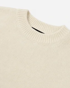 Pull en mohair mélangé ecru