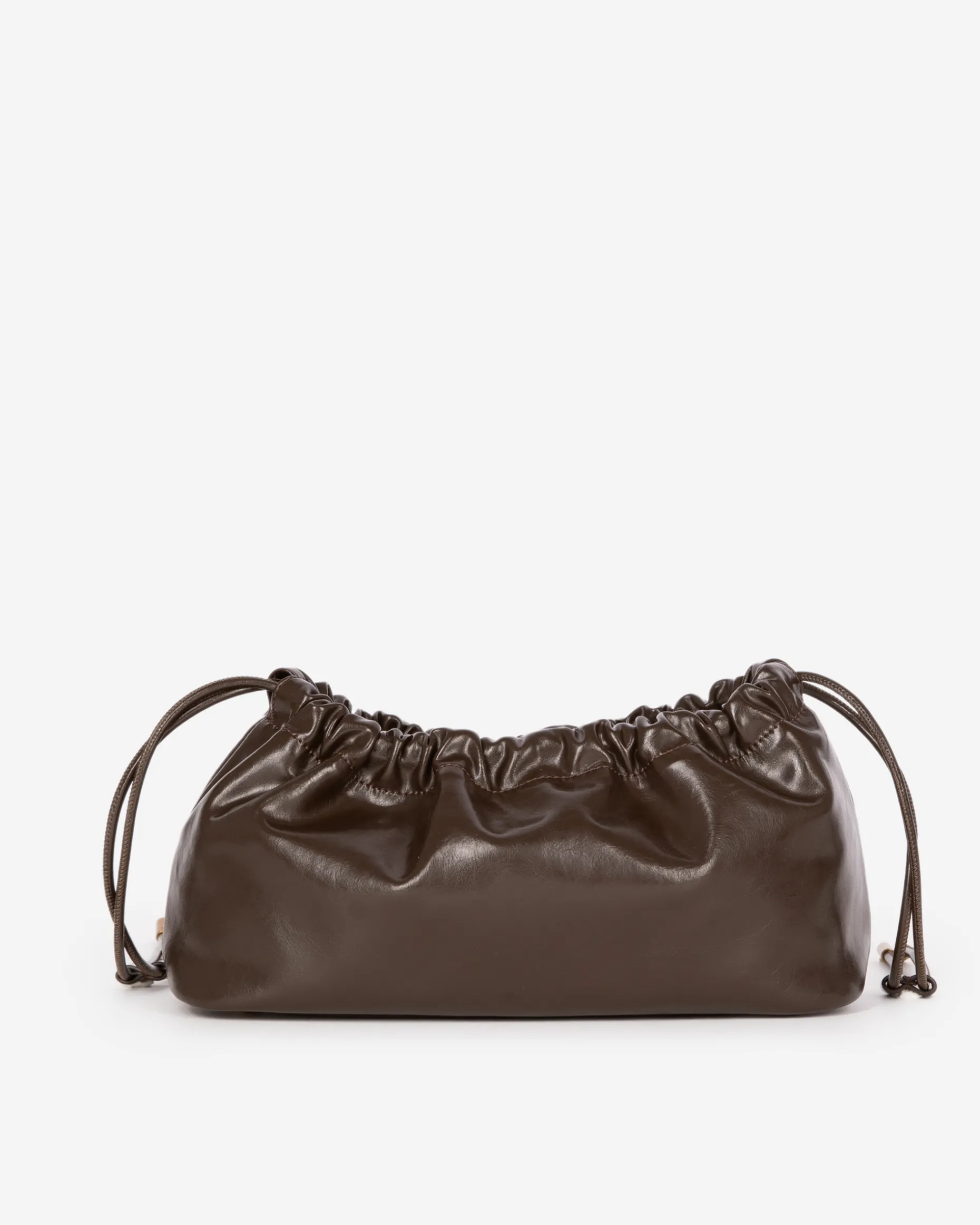 Sac Taylor en cuir recyclé marron