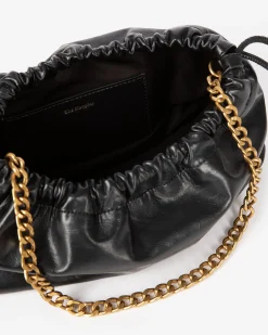 Sac Taylor en cuir recyclé noir