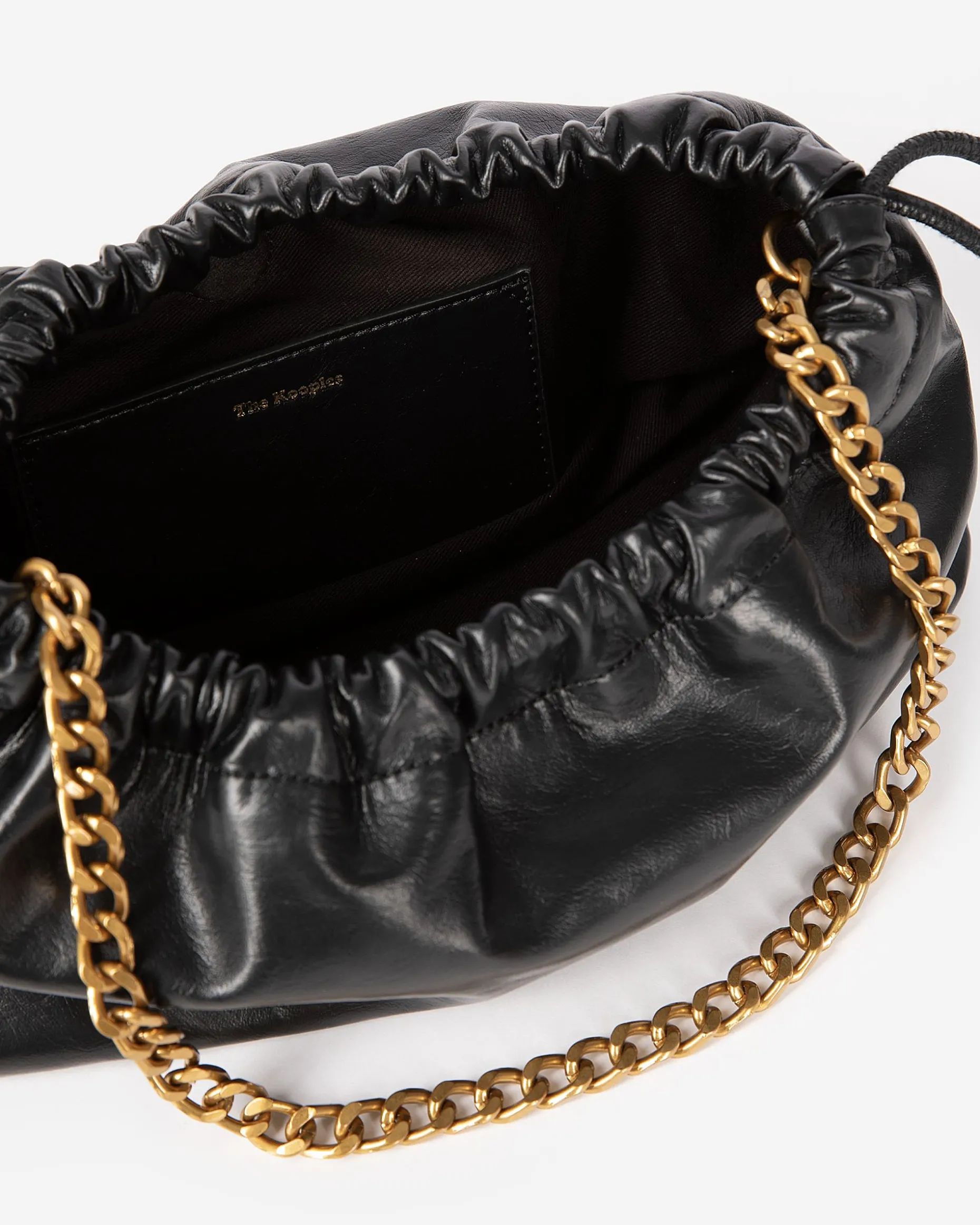 Sac Taylor en cuir recyclé noir