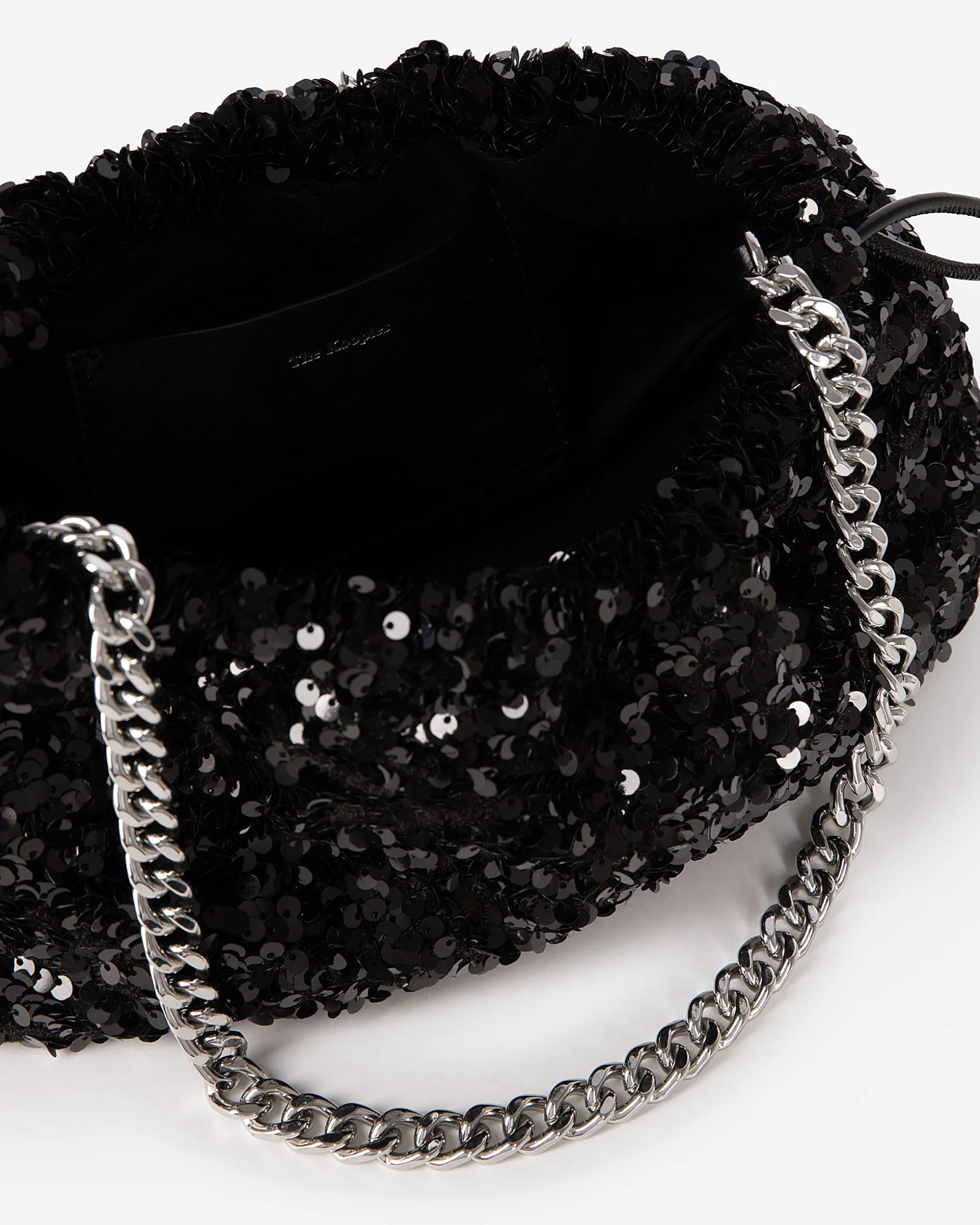 Sac Taylor à sequins noir