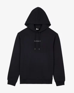 Sweatshirt à capuche avec logo marine