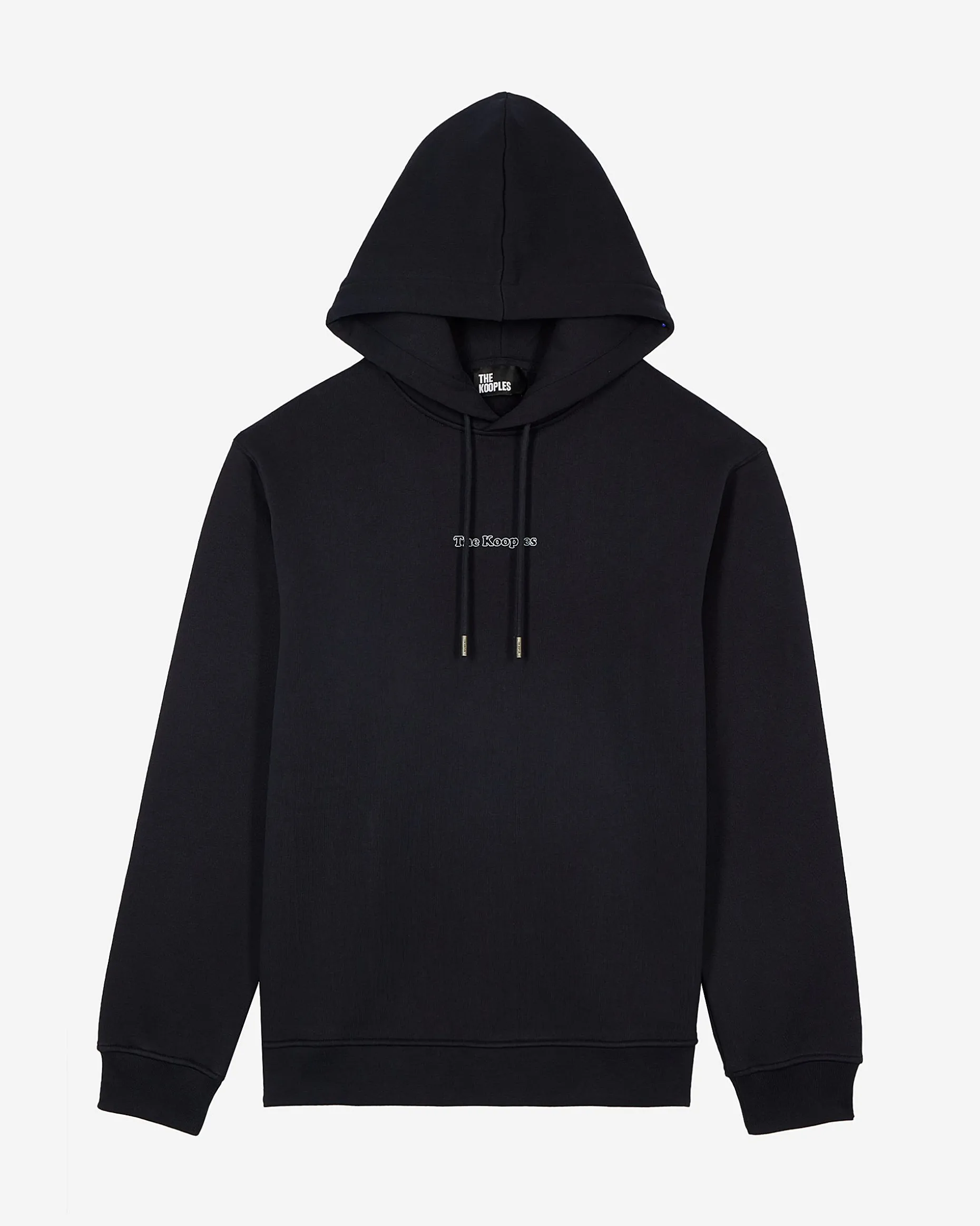 Sweatshirt à capuche avec logo marine
