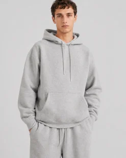 Sweatshirt à capuche gris