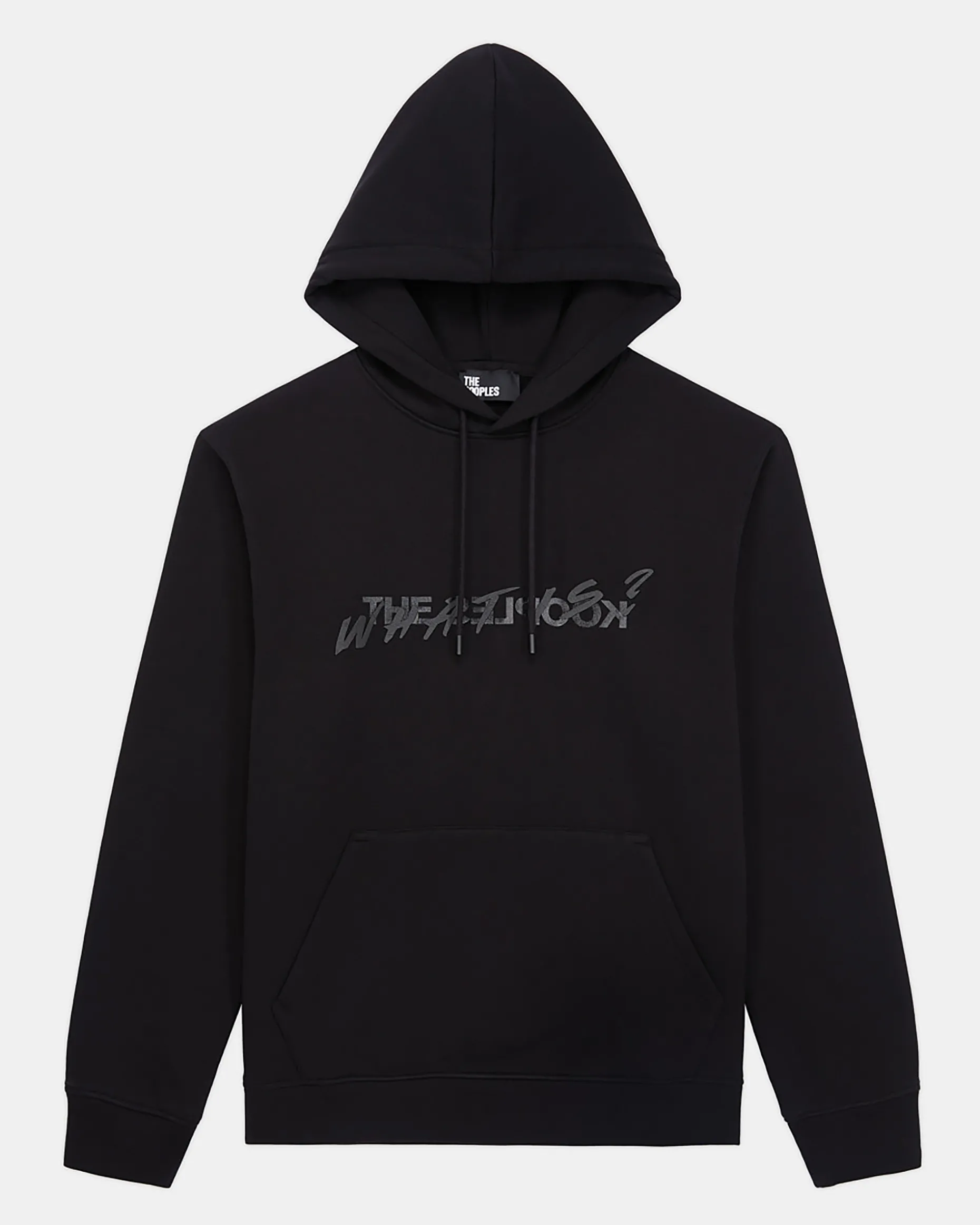 Sweatshirt à capuche What Is noir