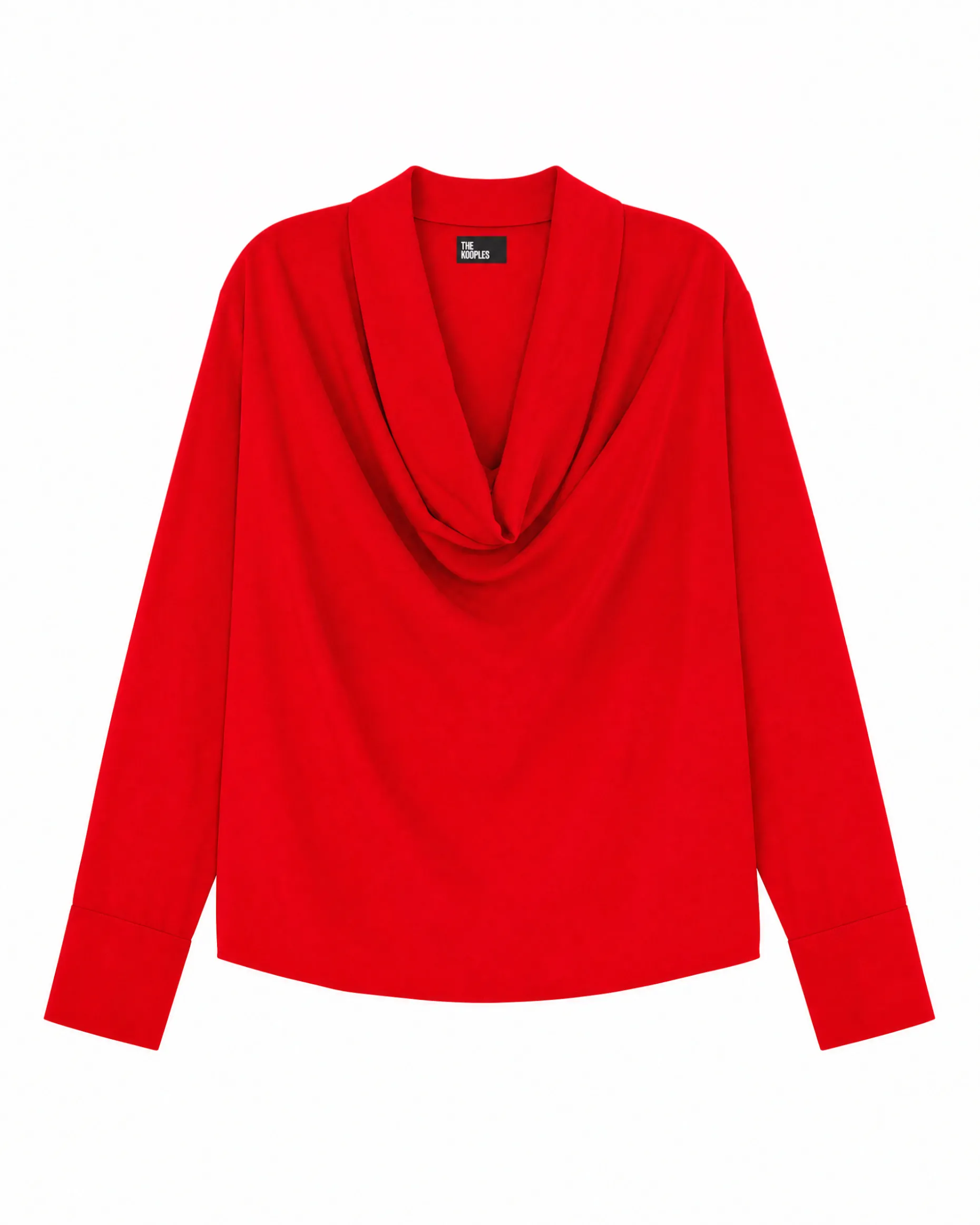 Top manches longues rouge
