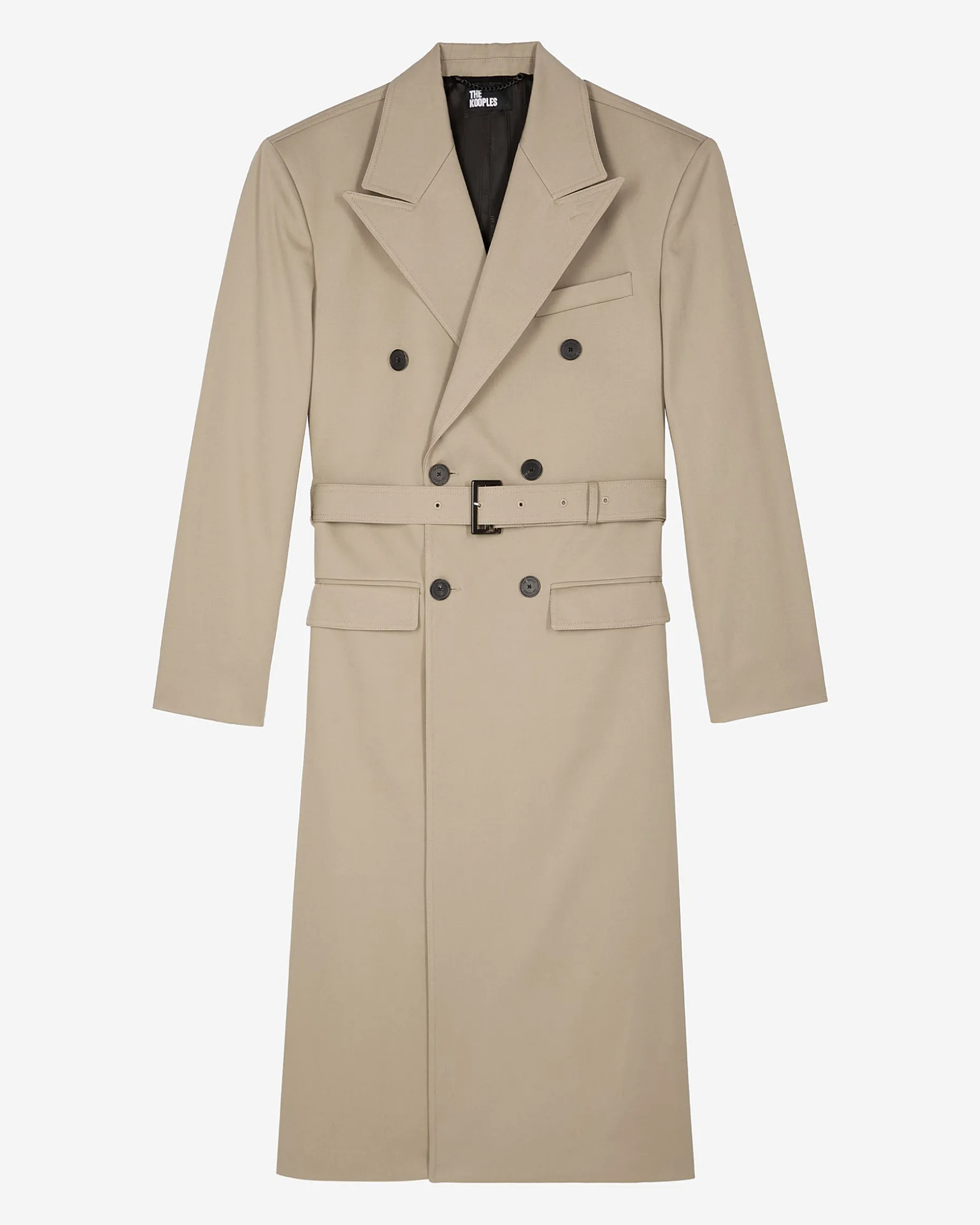 Trench long beige