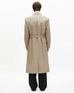 Trench long beige