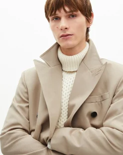 Trench long beige