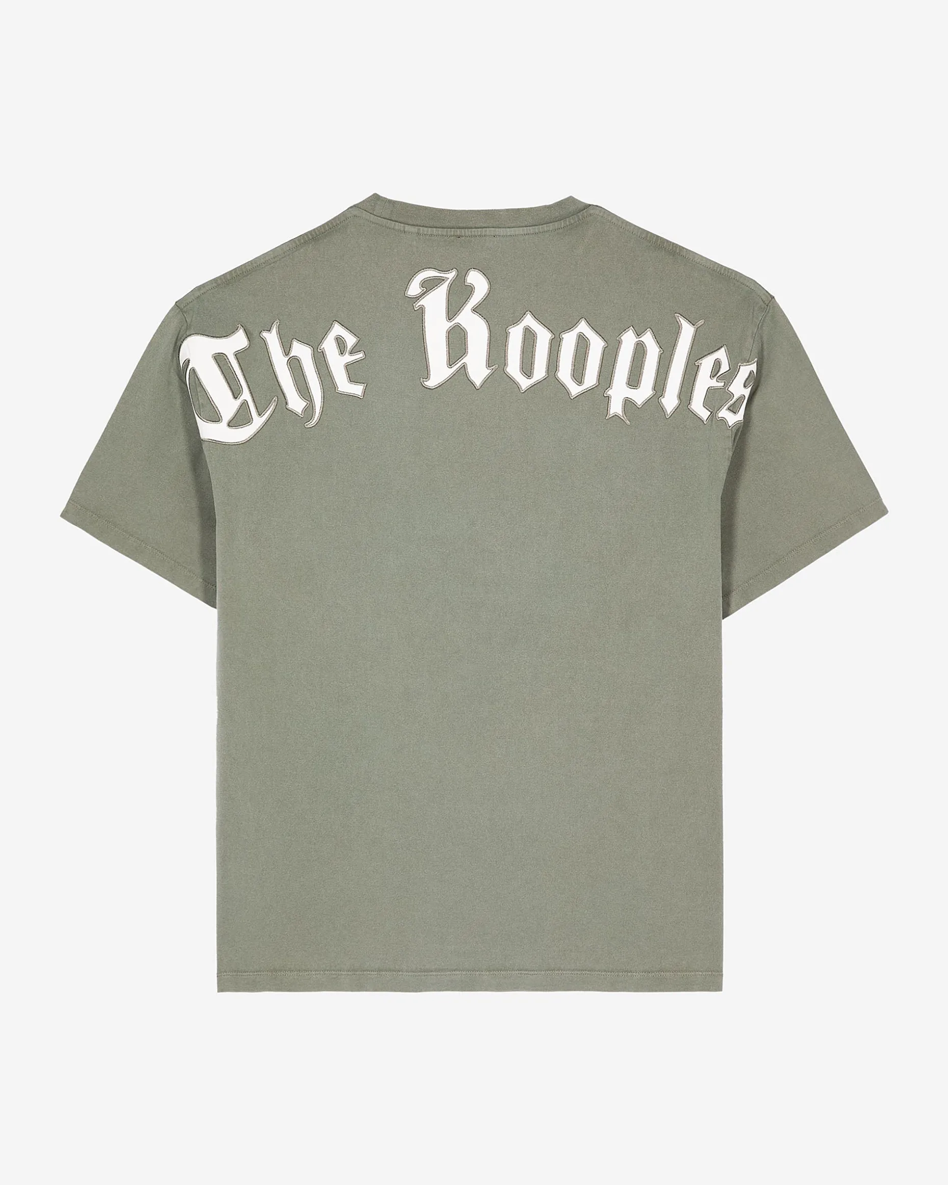 T-shirt avec logo au dos vert