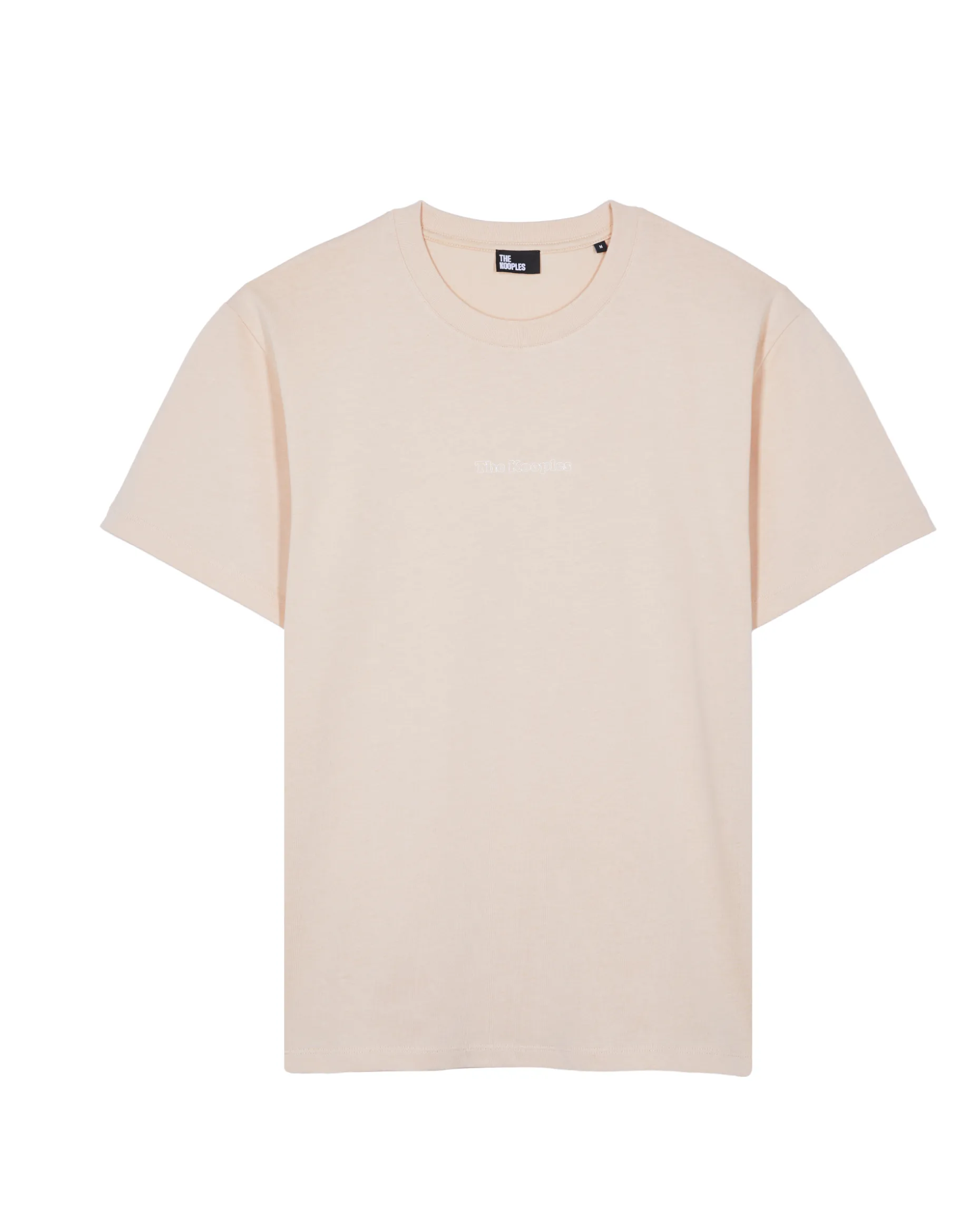 T-shirt avec logo détouré rose