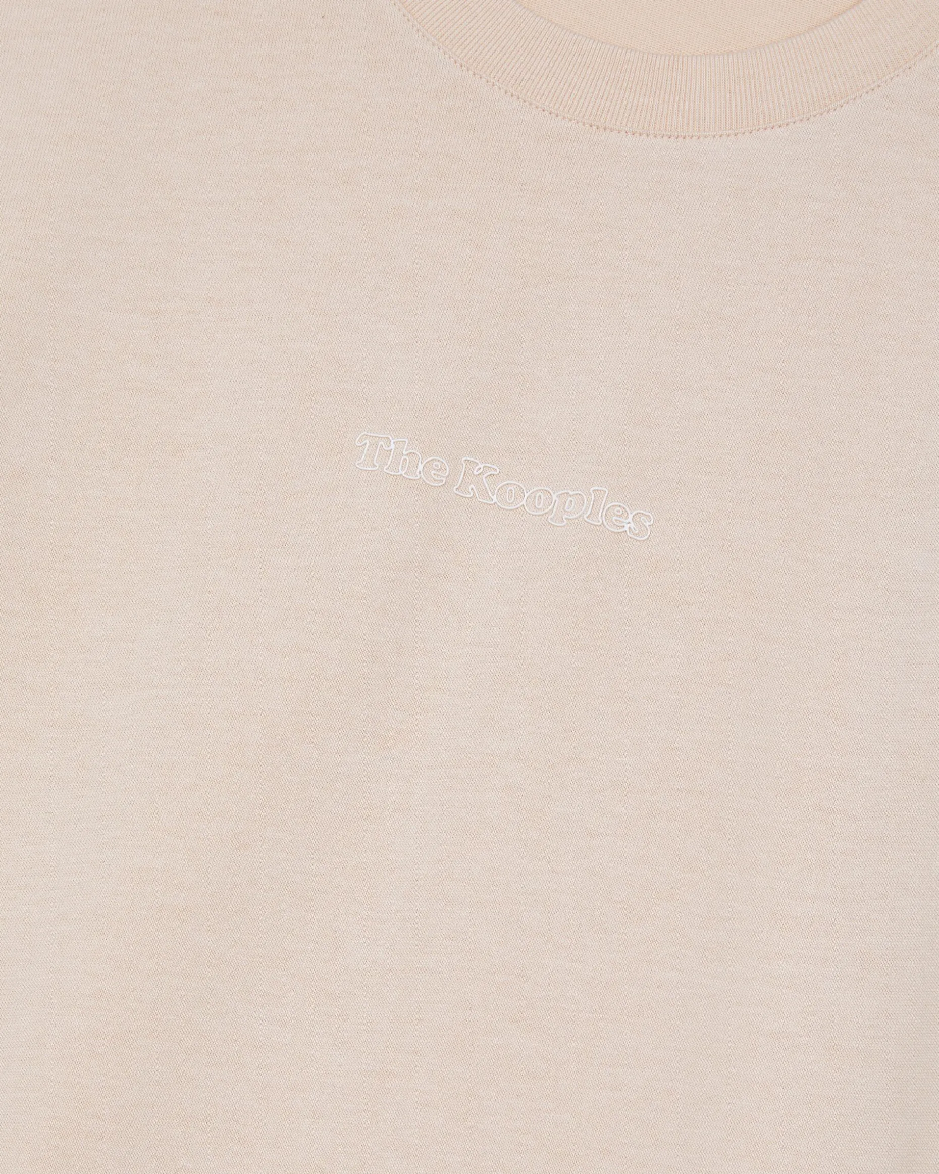 T-shirt avec logo détouré rose