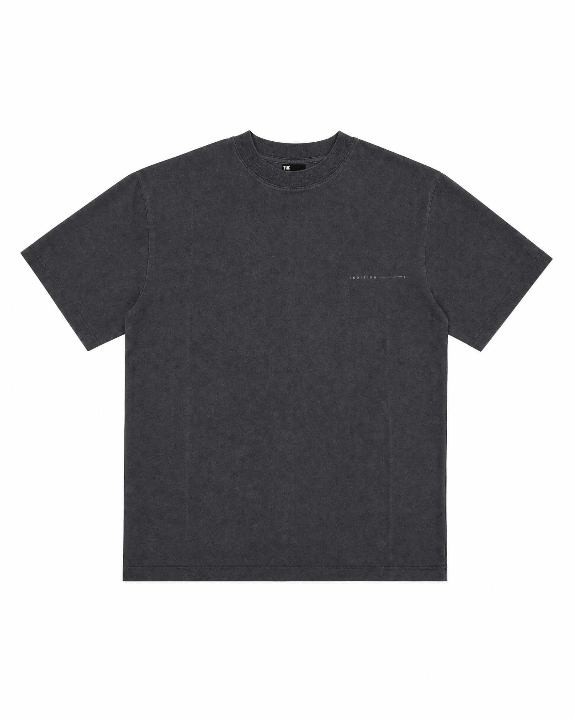 T-shirt avec sérigraphie noir
