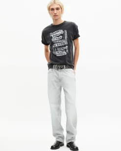 T-shirt avec sérigraphie Romance Poems noir