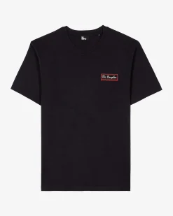 T-shirt avec sérigraphie Via Prony marine