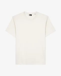 T-shirt à blason beige