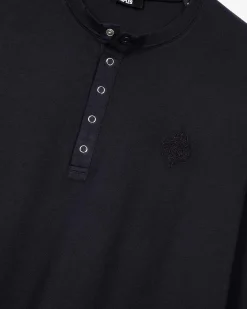 T-shirt manches longues marine