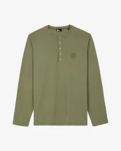 T-shirt manches longues vert