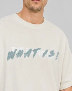 T-shirt patch denim What Is beige