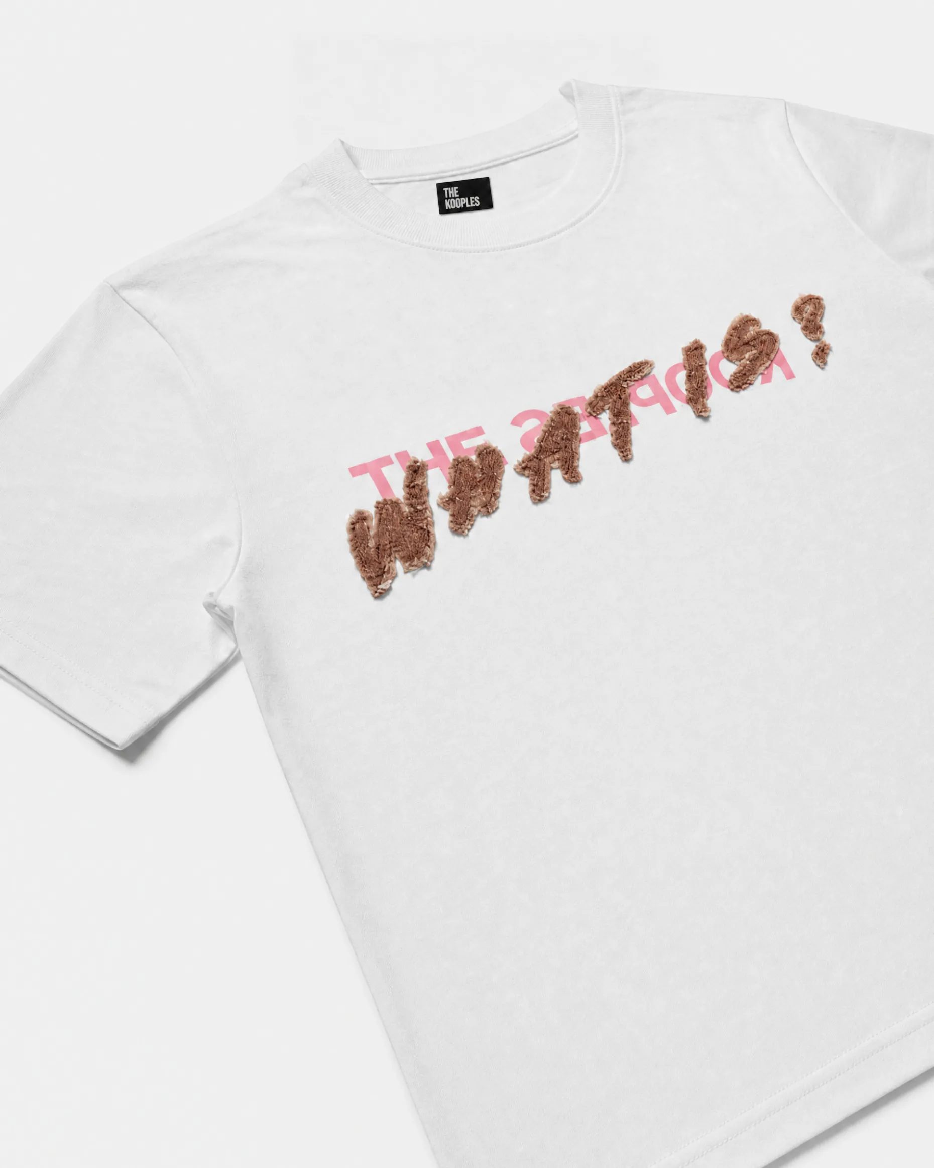 T-shirt patch denim What Is blanc