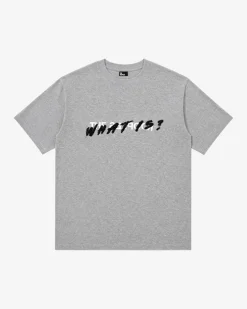 T-shirt patch denim What Is gris
