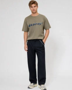 T-shirt patch denim What is kaki