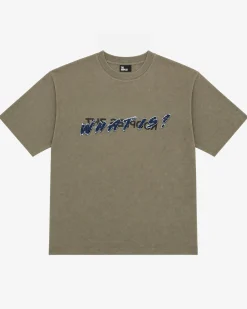 T-shirt patch denim What is kaki