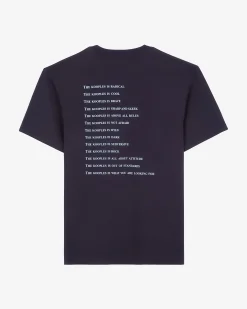 T-shirt patch denim What Is marine
