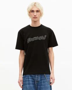 T-shirt patch denim What Is noir