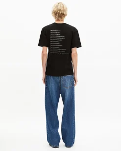 T-shirt patch denim What Is noir