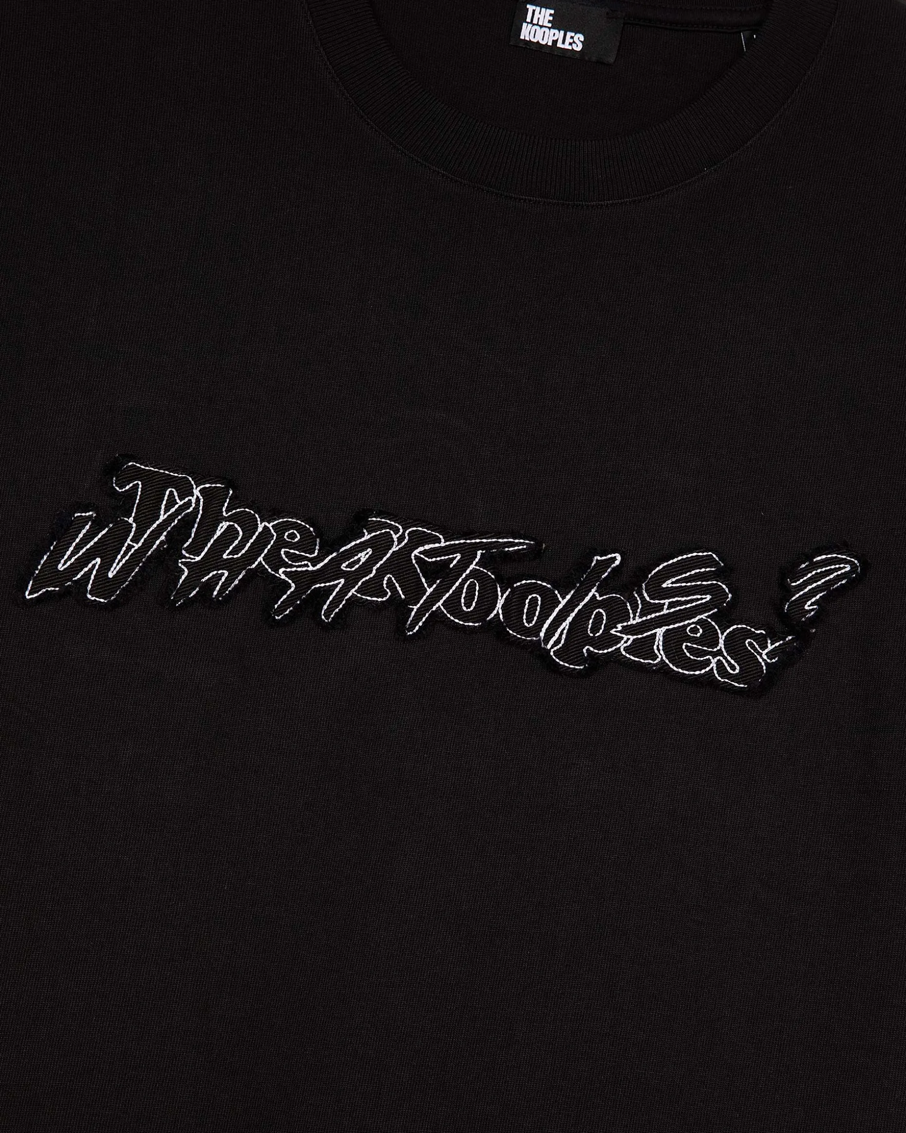 T-shirt patch denim What Is noir