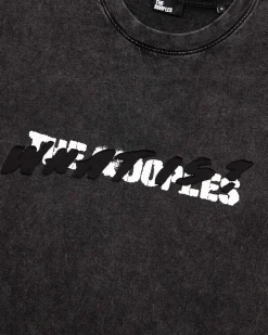 T-shirt patch denim What Is noir