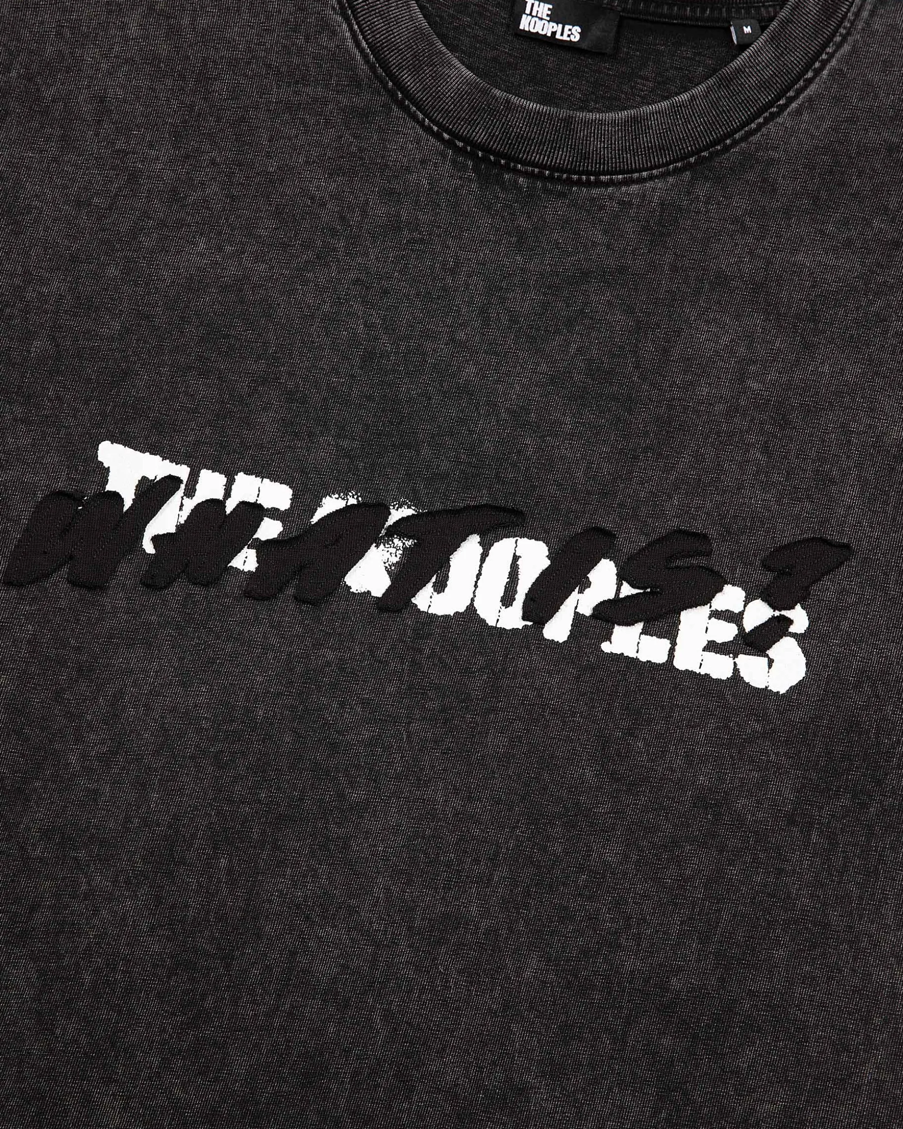T-shirt patch denim What Is noir