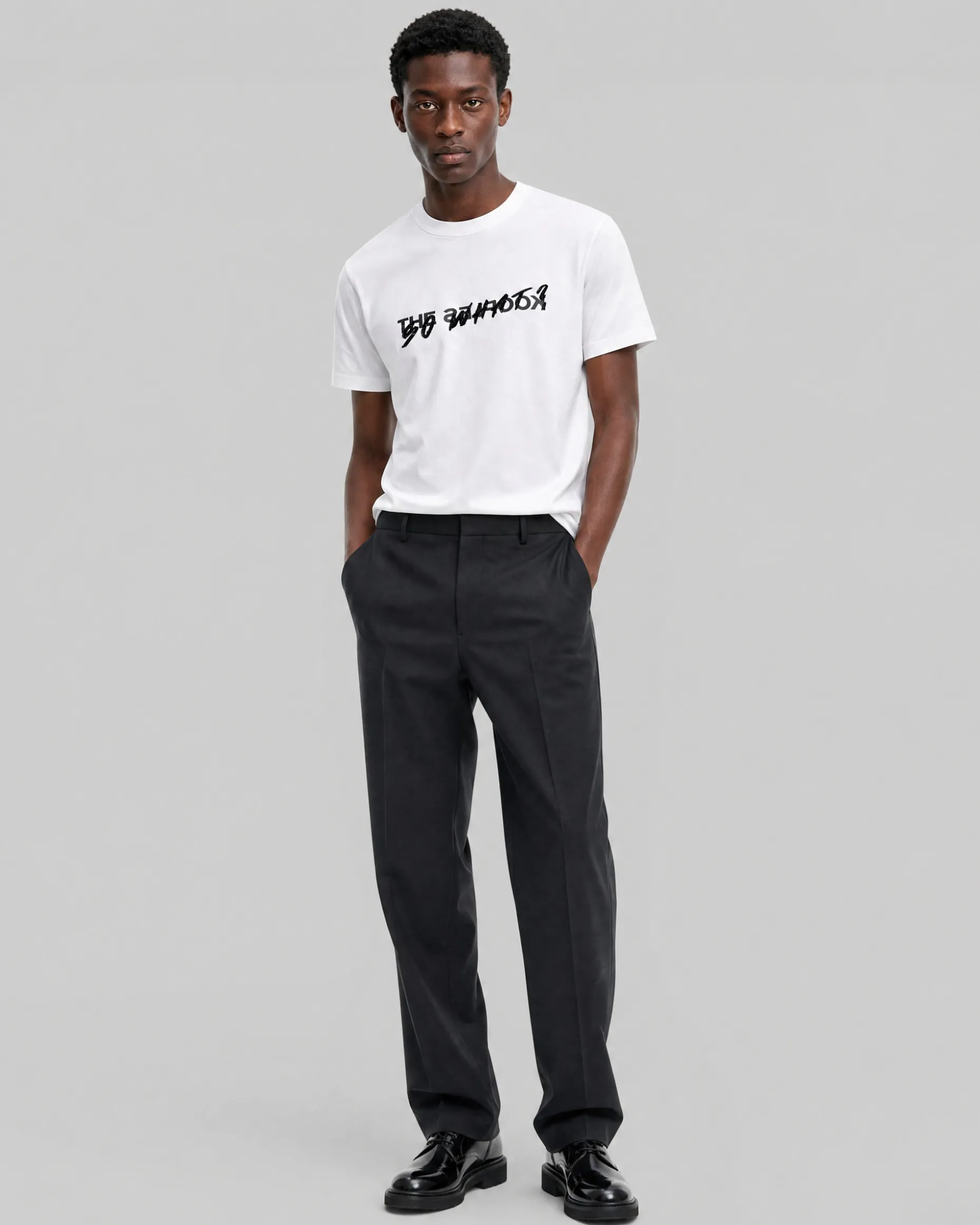 T-shirt So What blanc mixte
