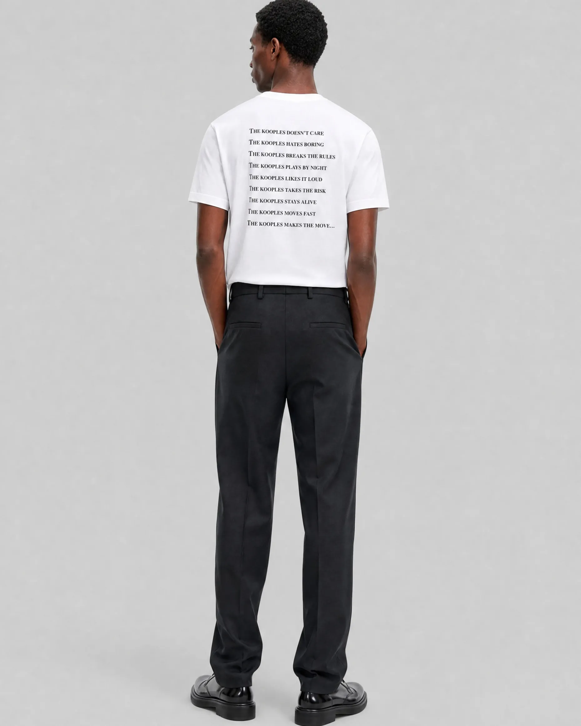 T-shirt So What blanc mixte