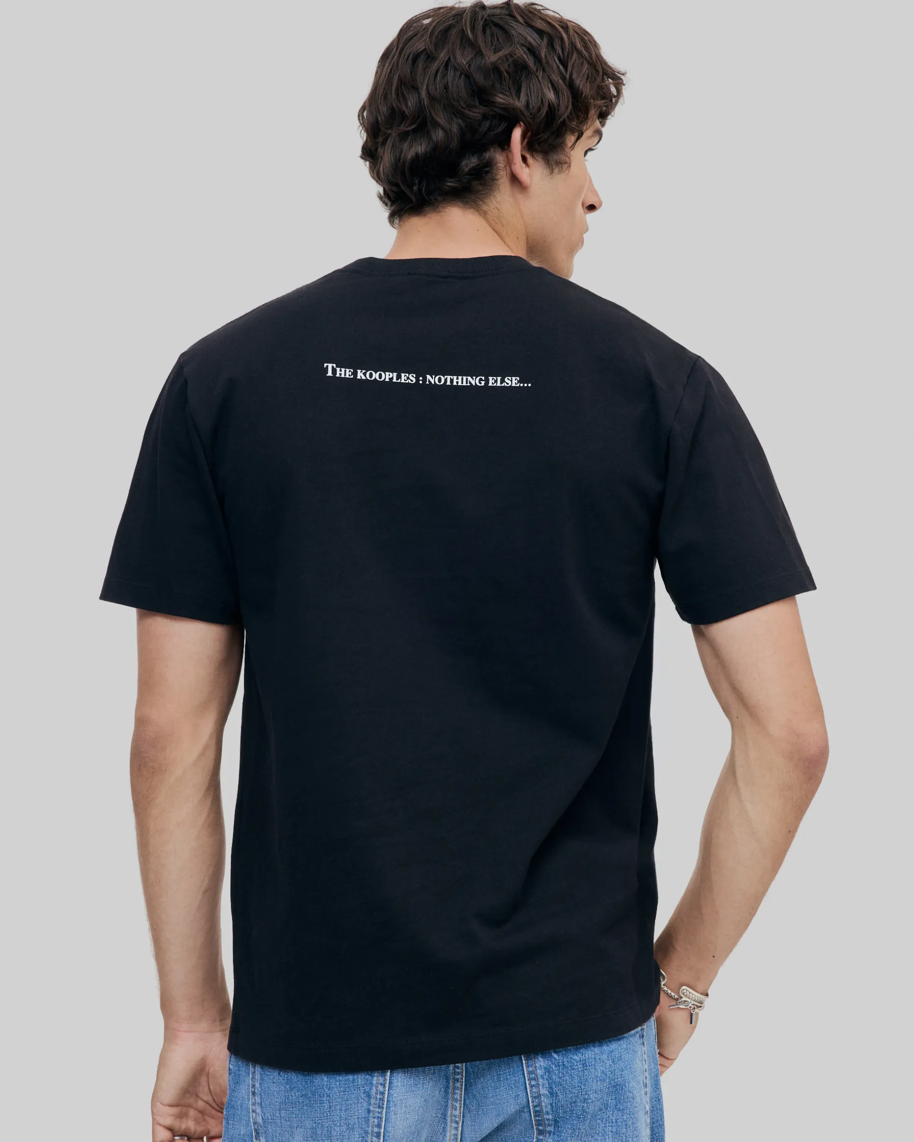 T-shirt What Else noir mixte