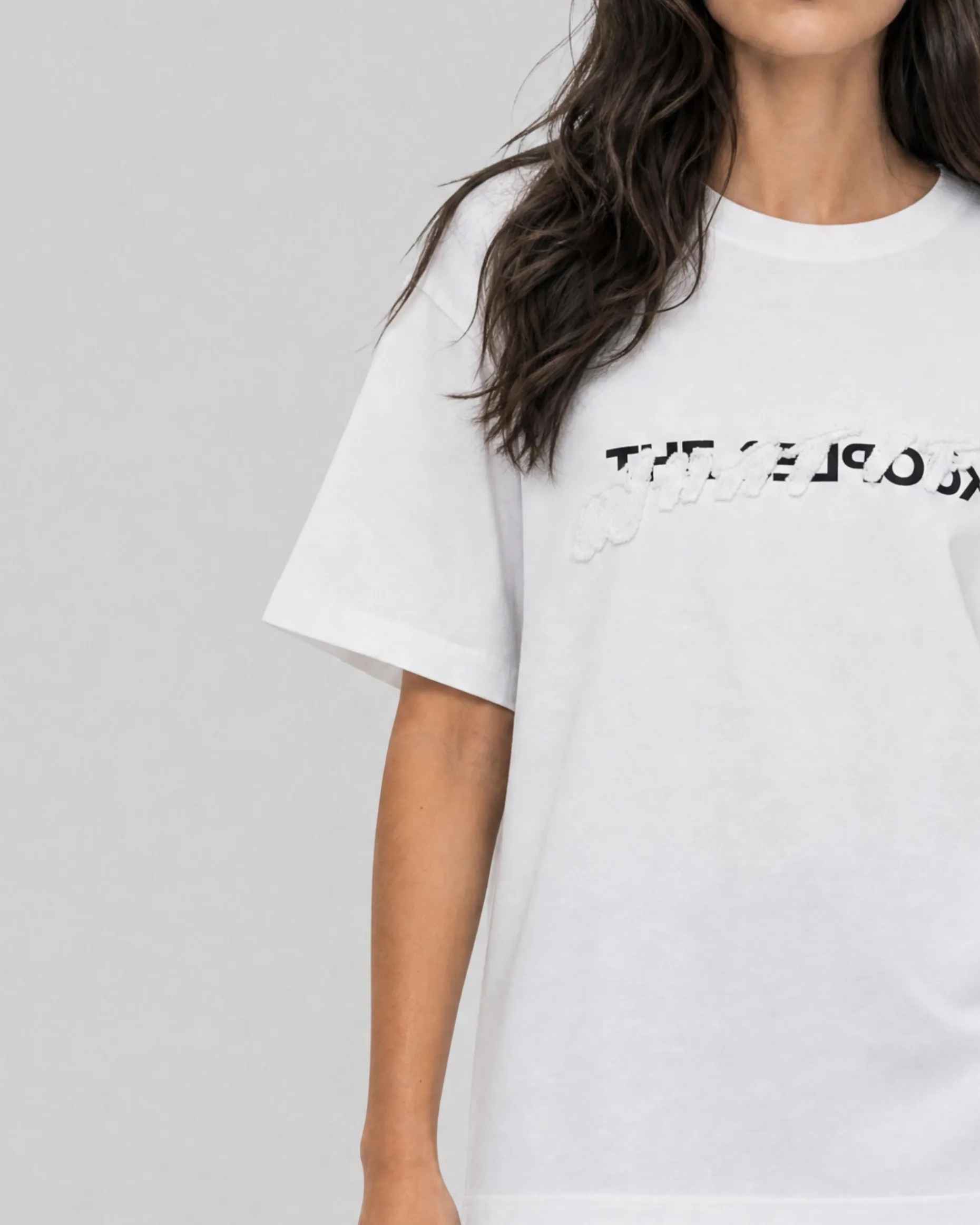 T-shirt What If blanc mixte