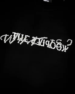 T-shirt What is avec perles noir