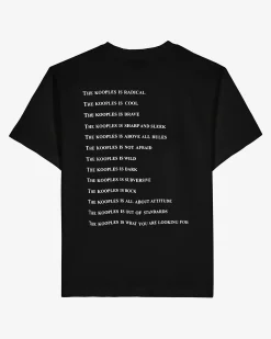 T-shirt What is avec perles noir