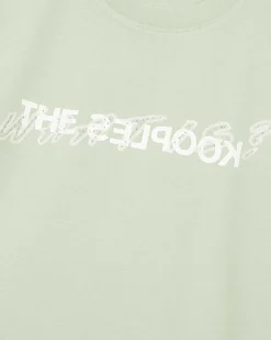 T-shirt What Is avec strass vert