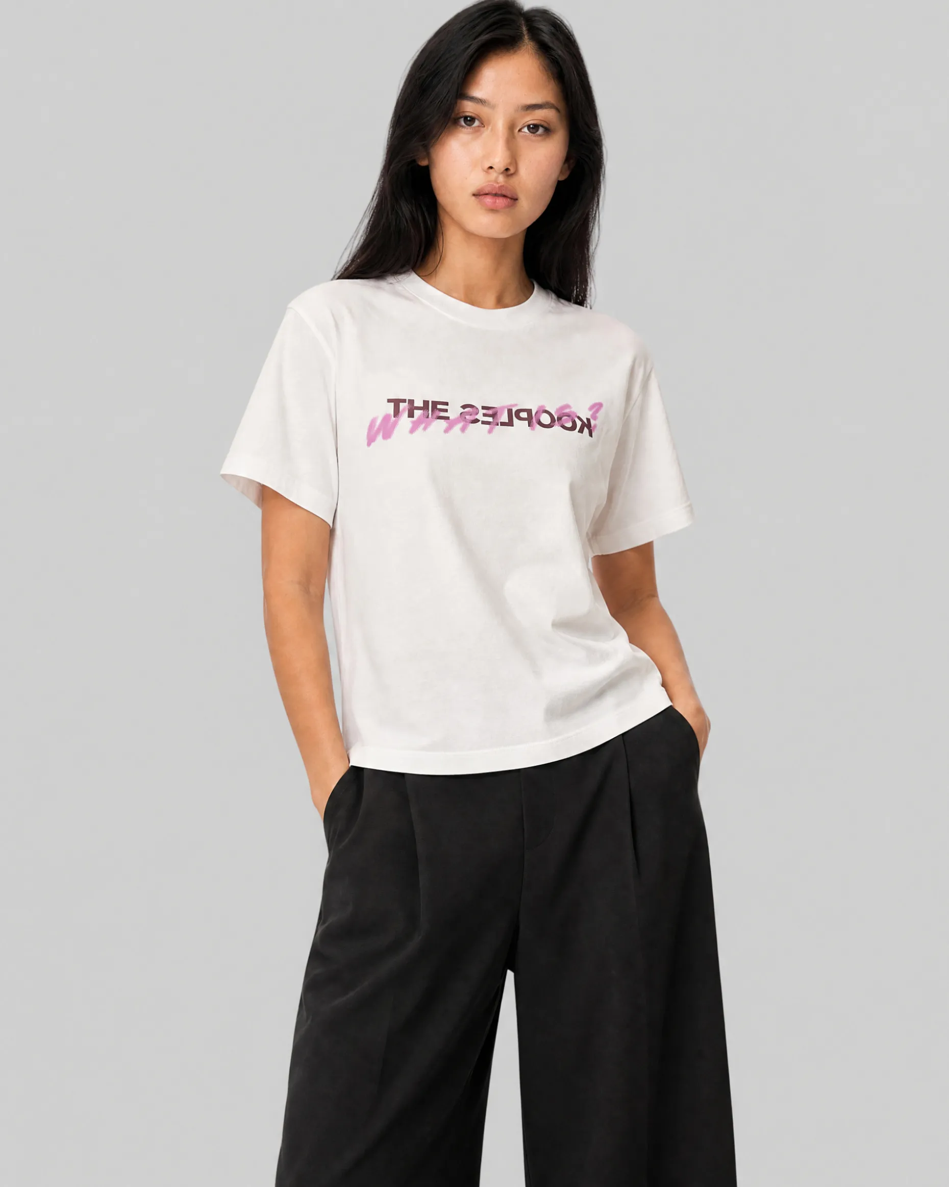 T-shirt What Is blanc