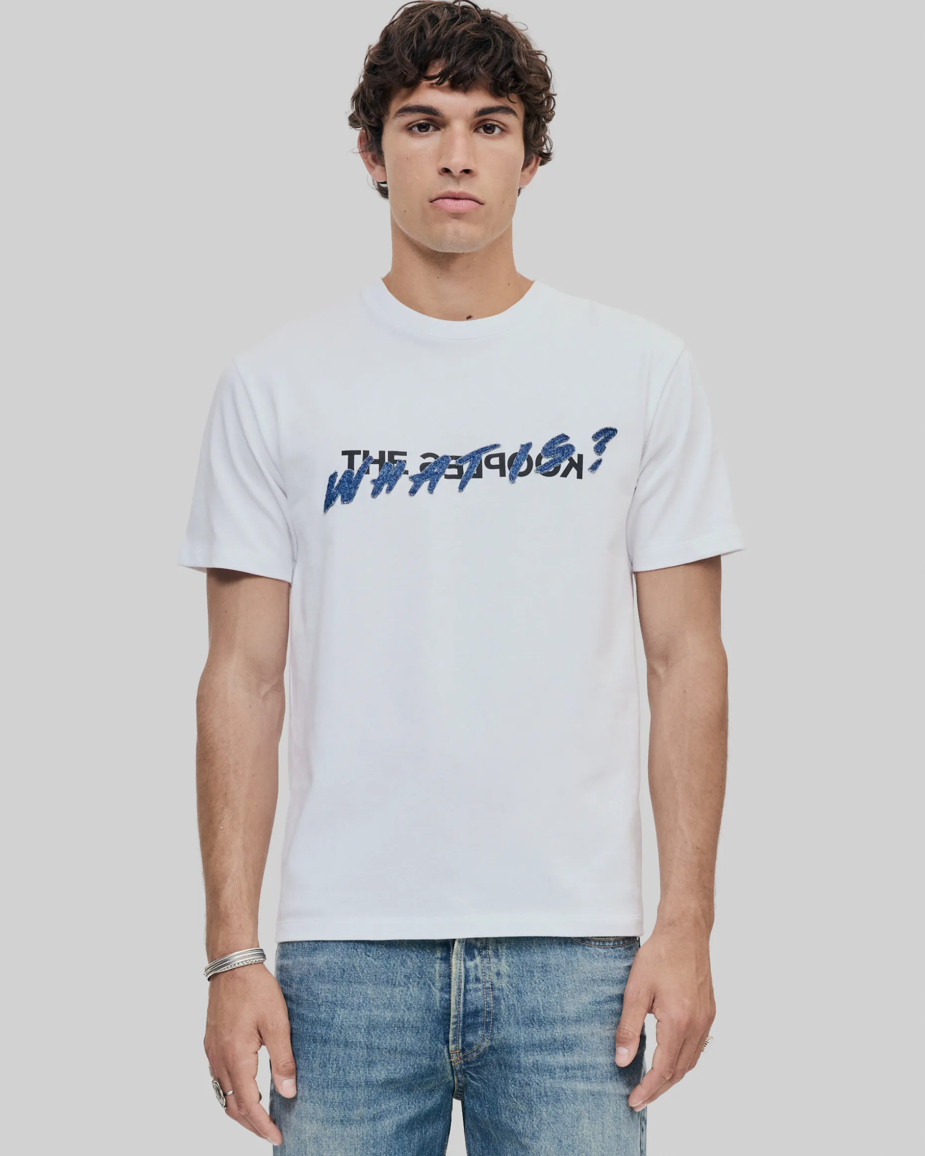 T-shirt What Is blanc