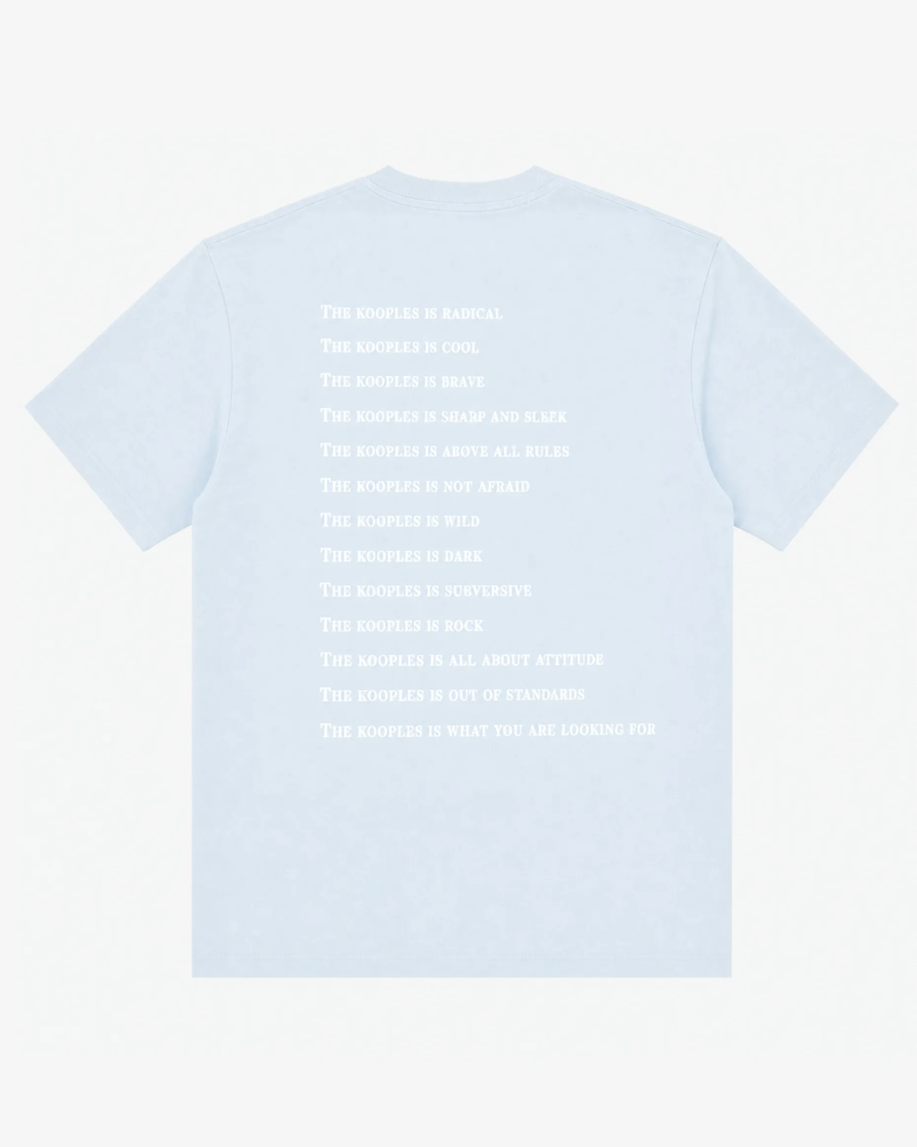 T-shirt What Is bleu clair