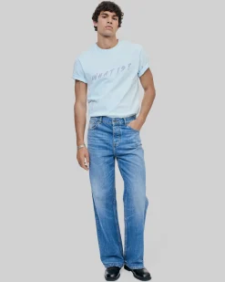 T-shirt What Is bleu clair