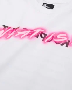 T-shirt What Is fluo blanc